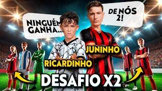 EU E O RICARDINHO ENFRENTAMOS VÁRIOS JOGADORES NO X2!!