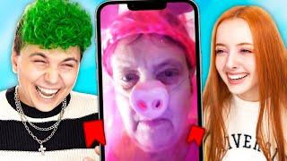 Реакция на ТИК ТОК - СОХРАНЕНКИ 2 ПОПРОБУЙ НЕ ЗАСМЕЯТЬСЯ челлендж в TIK TOK