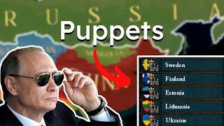 Russia Puppets Europe To Prevent WW3 - Modern EU4