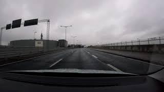 【4K】Wet & Rainy Highway Drive, Helsinki to Tampere PART1