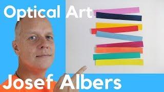 Josef Albers Interaction of Color – Op art and relative color