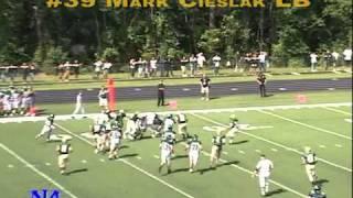 Mark Cieslak 2011  Football Highlights First 3 Games 2011-2012 Season