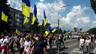 День освобождения Мариуполя (13 июня 2021 года). Марш проукраинских сил | День визволення Маріуполя