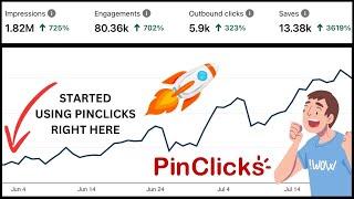 PinClicks Review: How I SKYROCKETED My Pin Traffic & Saves in Just 90 Days