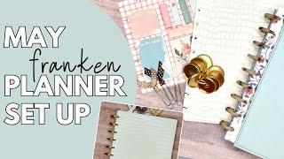 MAY PLANNER SETUP | THE HAPPY PLANNER - PLANNER MOVE IN - FRANKENPLANNER LIVE LOVE POSH