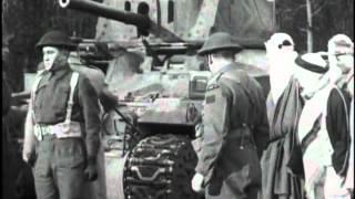 Canadian Army Newsreel - Arabian Princes Visit Canadian Corps