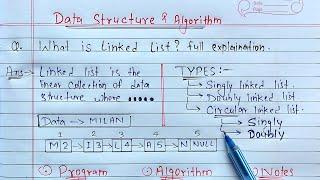Linked List in Data Structure | Learn Coding