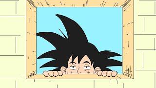 GOKU SPYING on BROLY