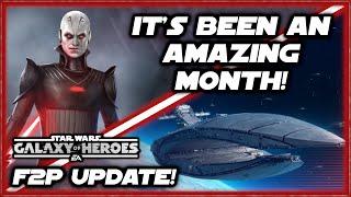 SWGOH FREE TO PLAY!  Leviathan and Grand Inquisitor Complete!!   3 Years & 2 Months F2P