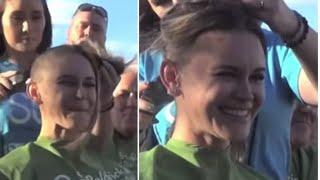 Public Head Shave 2023 ||   Girl Head Shaved 2023 || Amazing bald-headed  Girl 2023