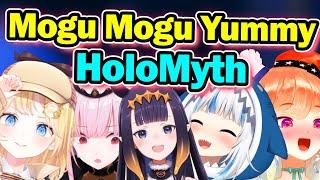  HoloMyth Finally: Mogu Mogu Yummy!! Okayu Will Be Happy