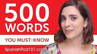 500 Words Every Spanish Beginner Must Know