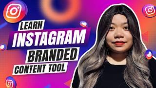 New Tool From Instagram - Branded Content Tool