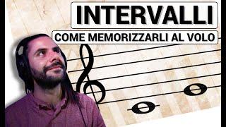 GLI INTERVALLI - Come memorizzarli al volo #91