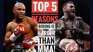 BOXING IS A HARDER COMBAT SPORT THAN MMA AND HERE IS WHY!!
