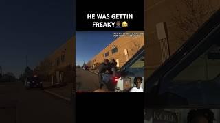 HE WAS GETTIN FREAKY WIT THE POLICE…‍️ #funny #like #police #subscribe #dashcam #comment