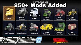 850+ Mods of Farming Simulator 23 || Fs 23 Update Apk v 0.0.0.18 || FS23!