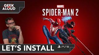 Let's Install - #marvel Spider-Man 2 [PlayStation 5 Pro] #gaming