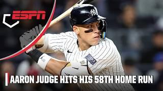 Aaron Judge POWER SURGE  5th straight game with HR, now 58 on the season | ESPN MLB