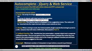 Autocomplete textbox using jquery and asp net web service