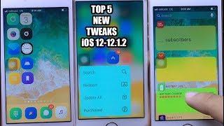 Top 5 *NEW* Cydia Tweaks Compatible iOS 12-12.1.2 (UnC0ver Jailbreak)