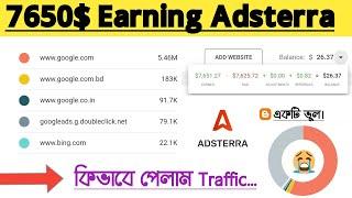 Earn 7650 USD from Adsterra | AdsTerra Payment Proofs | Adsterra Earning Tricks in 2025