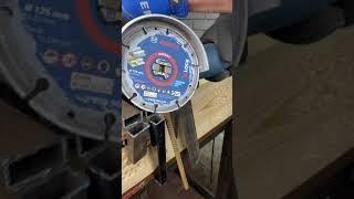 universal cutting X-LOCK BOSCH wheel in action \ отрезной диск универсальный серия X-LOCK BOSCH