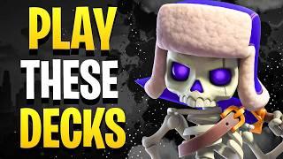 TWO of the BEST DECKS in CLASH ROYALE!