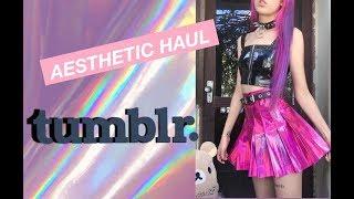 Holographic tumblr aesthetic vaporwave LOOKBOOK - youvimi review