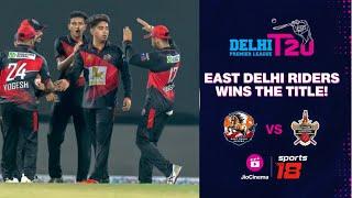 East Delhi Riders vs South Delhi Superstarz | DPL T20 Highlights | JioCinema & Sports18