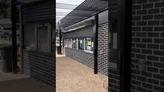 Commercial Roller Shutters  77mm Widespan Product - Total Shutters Melbourne