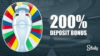 How To Bet on The Euro 2024 Final on Stake.com with 200% Bonus (Code DREAMSTAKER) #euro2024 #final