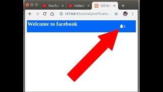 Easiest Way To Create Realtime Live Notification Count Like Facebook | PHP | AJAX | JAVASCRIPT