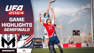 UFA Semifinals: Minnesota Wind Chill vs DC Breeze | FULL GAME HIGHLIGHTS | August 23, 2024