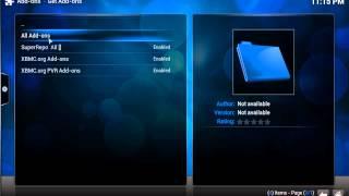 XBMC FULL RESTORE