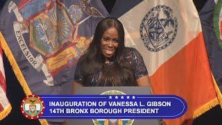 The Inauguration Ceremony of the 14th Bronx Borough President Vanessa L. Gibson