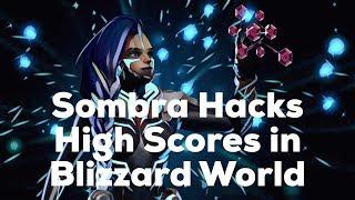 Overwatch: Sombra Hacks The High Score In Blizzard World