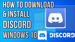 How to Download  Discord in Windows 10