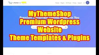 MyThemeShop Premium WordPress Website Theme Templates and Plugins