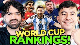 Ranking The Top 10 TEAMS In International Football | FIFA World Cup 2026