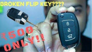 Fix Car Flip key For ₹500 only!! Hyundai i20  elantra  verna  key fob