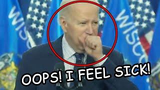 Joe Biden FREEZES Up and Malfunctions at Podium.....