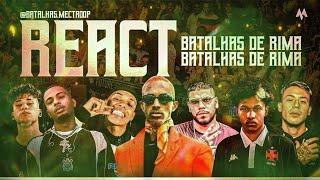 BATALHA DE RIMA! || CURURU SKATE & RAP || COTIA TEM RAP || BATALHA DA DOM  || REACT AO VIVO MCS!