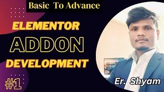 Elementor addon development || Elementor Custom widget development series #1 #Elementor #sknetking