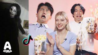 Boys VS Girls Watch SCARY TIKTOK You Shouldn't Watch Alone!