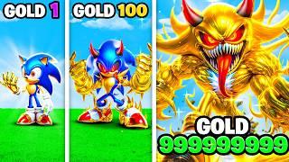 Upgrading Sonic To GOLD SONIC.EXE In GTA 5!
