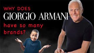 Why Are There So Many Armani Brands?