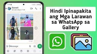 Paano Ayusin ang Mga Larawan sa WhatsApp na Hindi Ipinapakita sa Gallery |  Hindi Nai-save ang Video