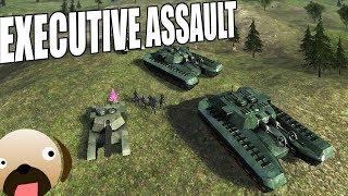 CORPORATION WARS! Real Time Strategy Game - Executive Assault Gameplay