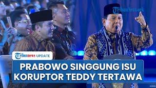 Gaya Prabowo Sebut Pemerintahanya Digoyang Isu Singgung Koruptor, Mayor Teddy Terbahak-Bahak